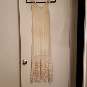 Charlotte Russ Crochet Lace Maxi Dress